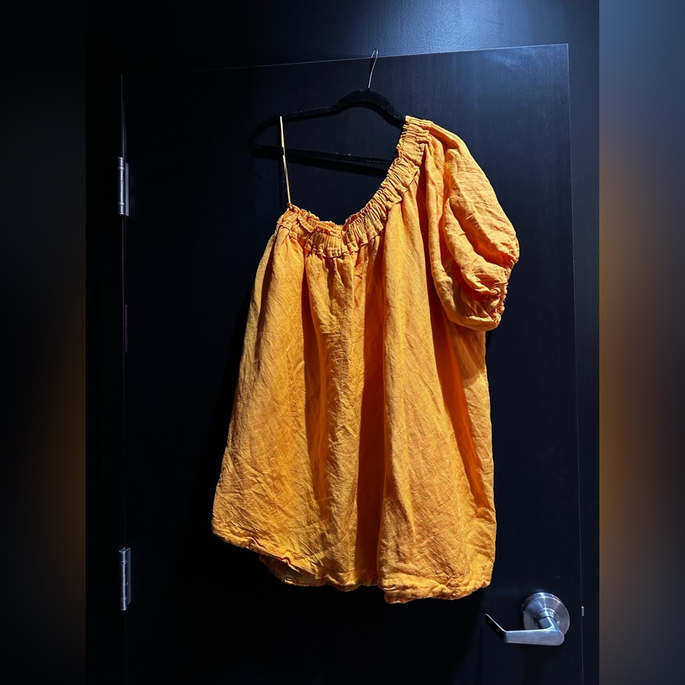 Anthro off the shoulder dress
